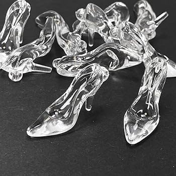 Amazon.co.jp: [ストアーズクラブ] シンデレラのガラスの靴 10個 透明