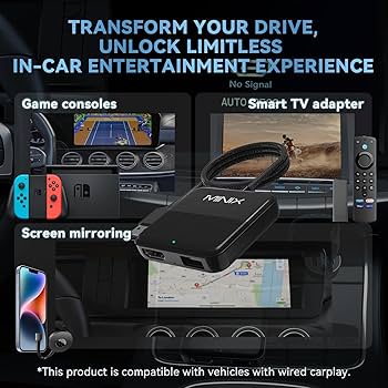 Amazon.com: MINIX Car TV Mate Only for Cars with Factory Wired