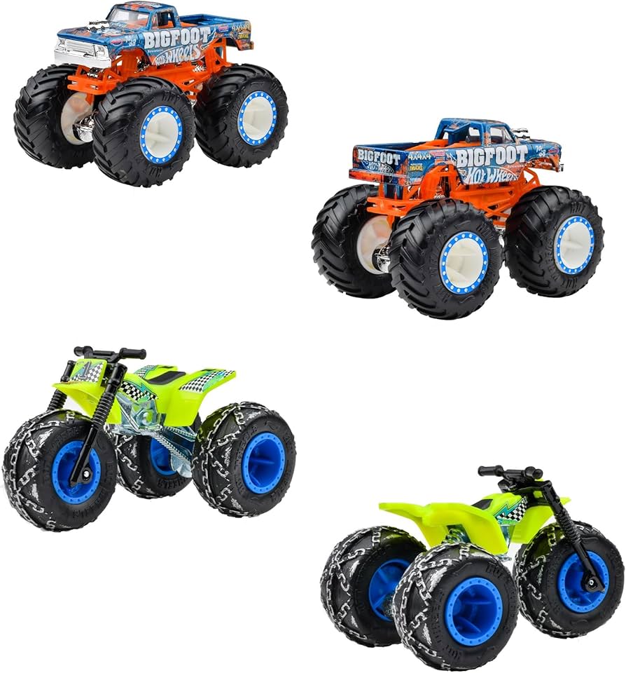 Amazon | ホットウィール(Hot Wheels) モンスタートラック 1:64