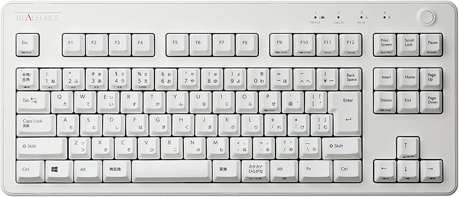 Amazon.co.jp: REALFORCE R3 キーボード ハイブリッド テンキーレス