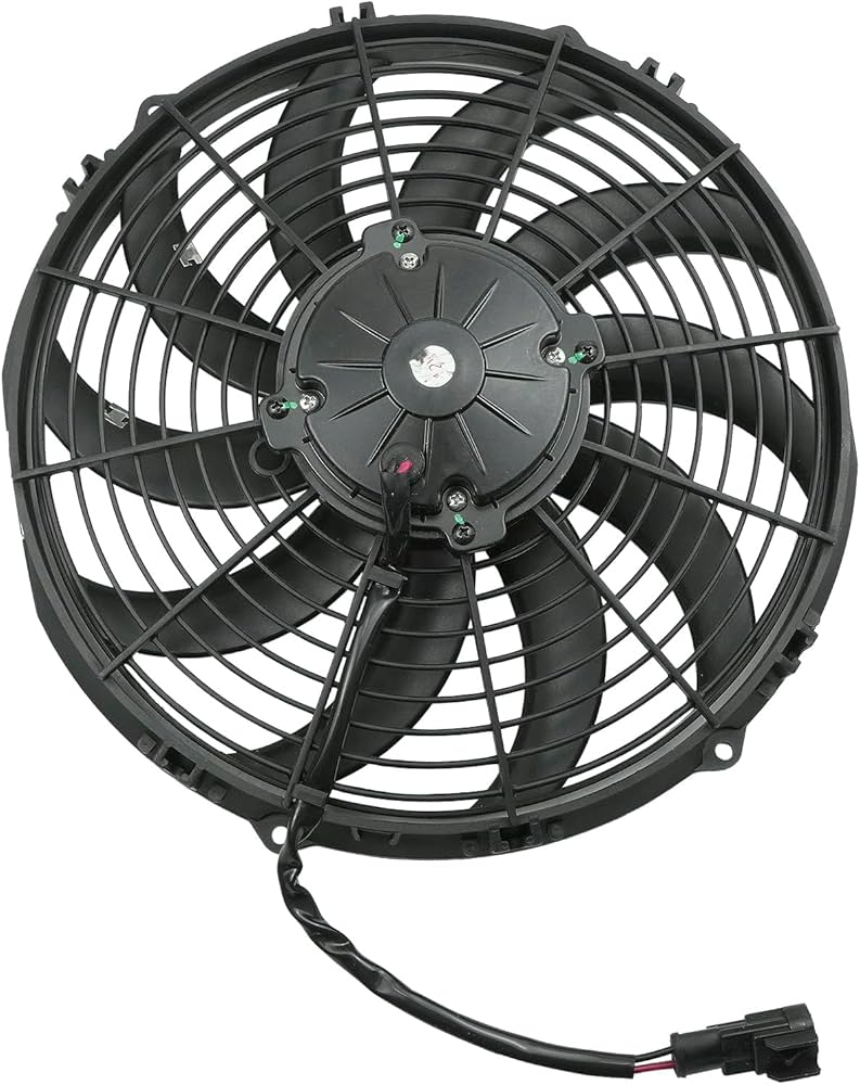Amazon.com: 12 Volt 12 Inch 1451 CFM Puller Fan Condenser Fan