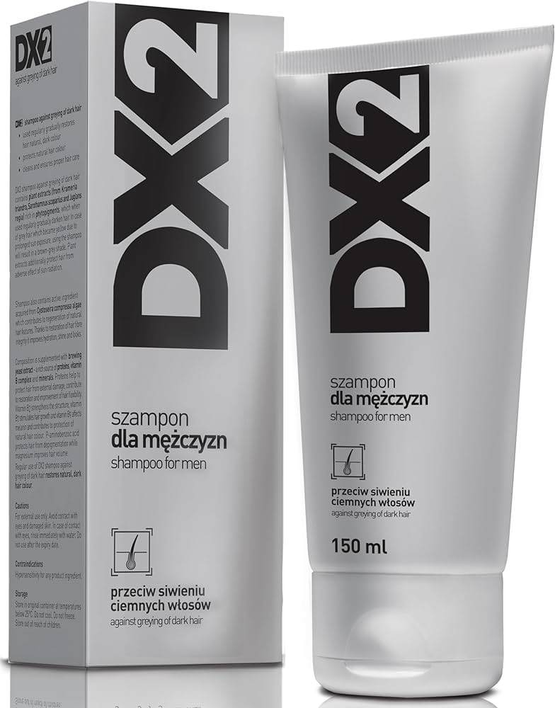 Amazon.com : DX2 - Prevent Grey Hair Shampoo for Men - Gradual