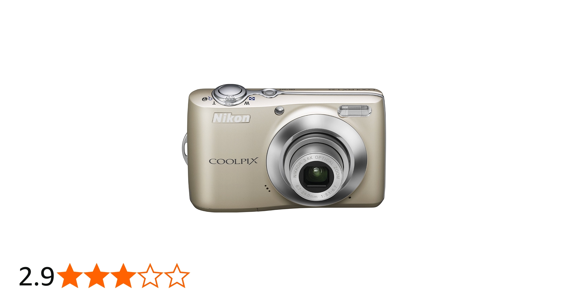 Amazon | Nikon デジタルカメラ COOLPIX (クールピクス) L22 シルバー