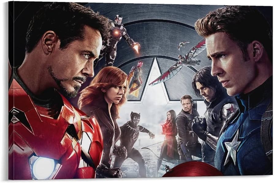 Amazon.co.jp: キャプテン・アメリカ シビル・ウォー 映画ポスター