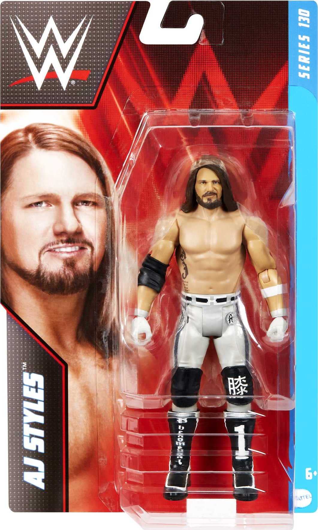 Amazon.com: WWE Basic Aj Styles Action Figure, Posable 6-inch