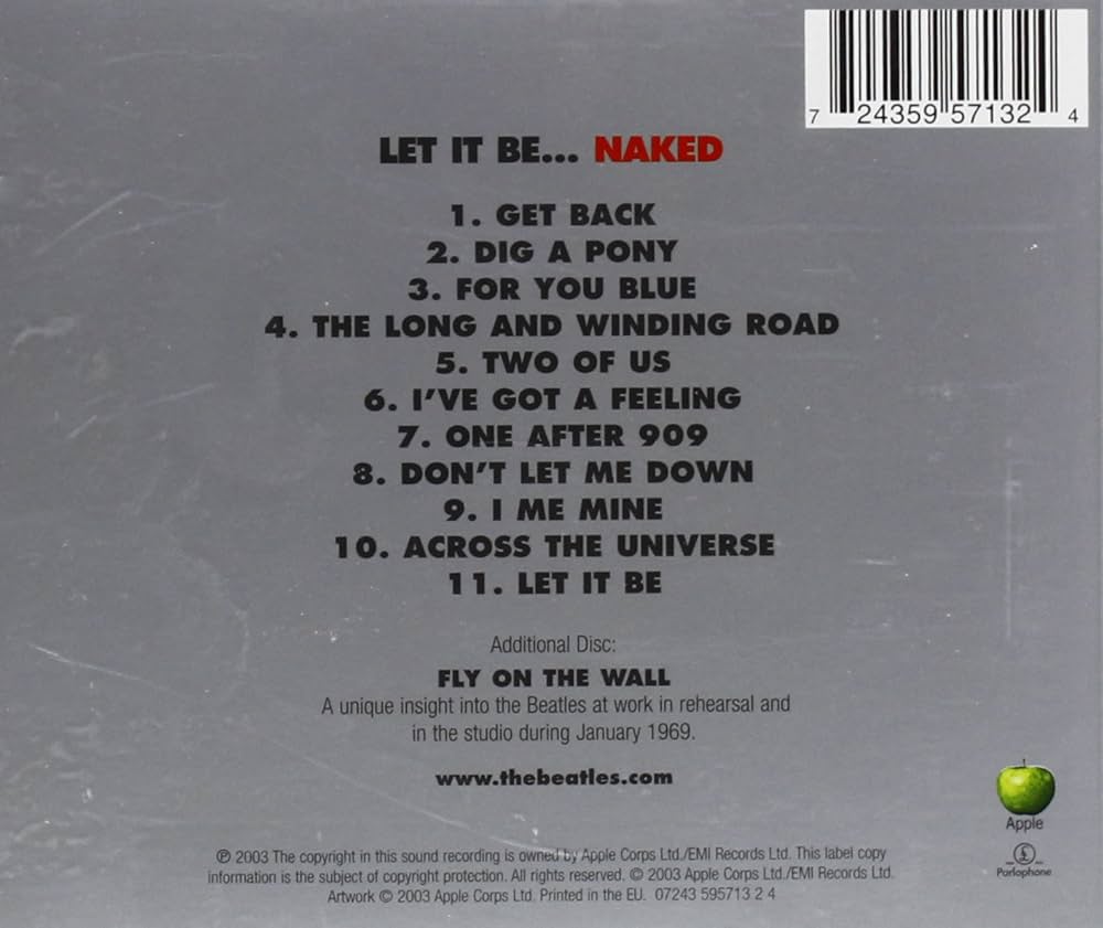 Let It Be Naked: The Beatles, George Harrison, Ringo Starr, John