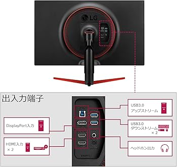 Amazon.co.jp: LG ゲーミングモニター ディスプレイ 32GK850F-B 31.5