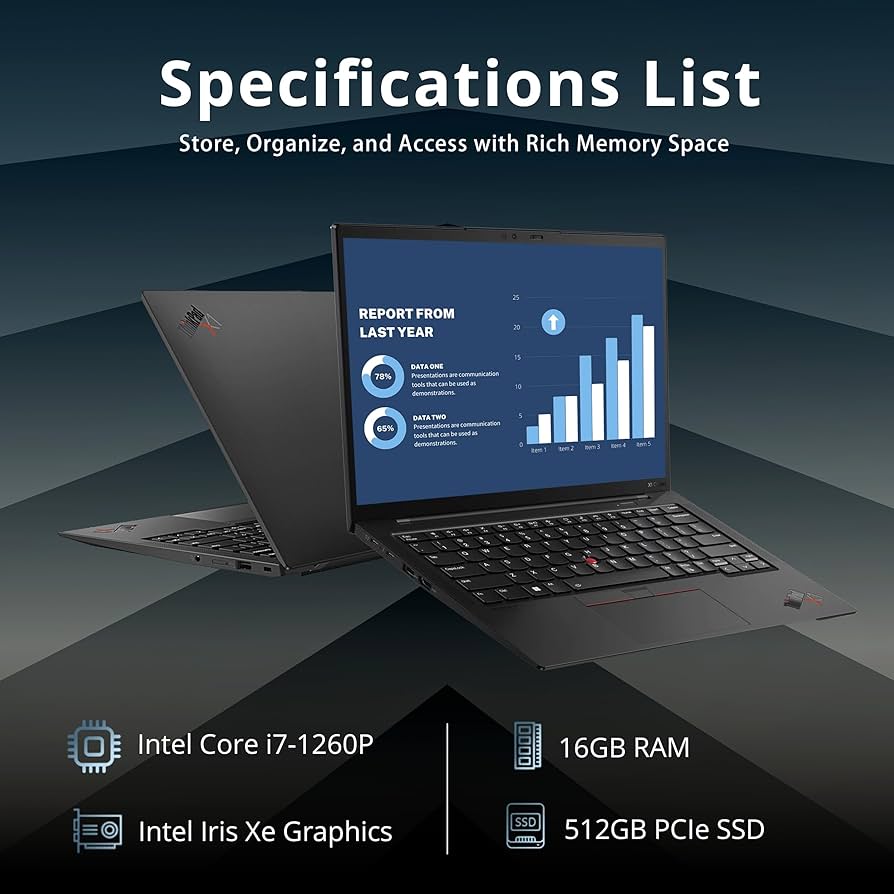 Amazon.com: Lenovo Thinkpad X1 Carbon Gen 10 14.0