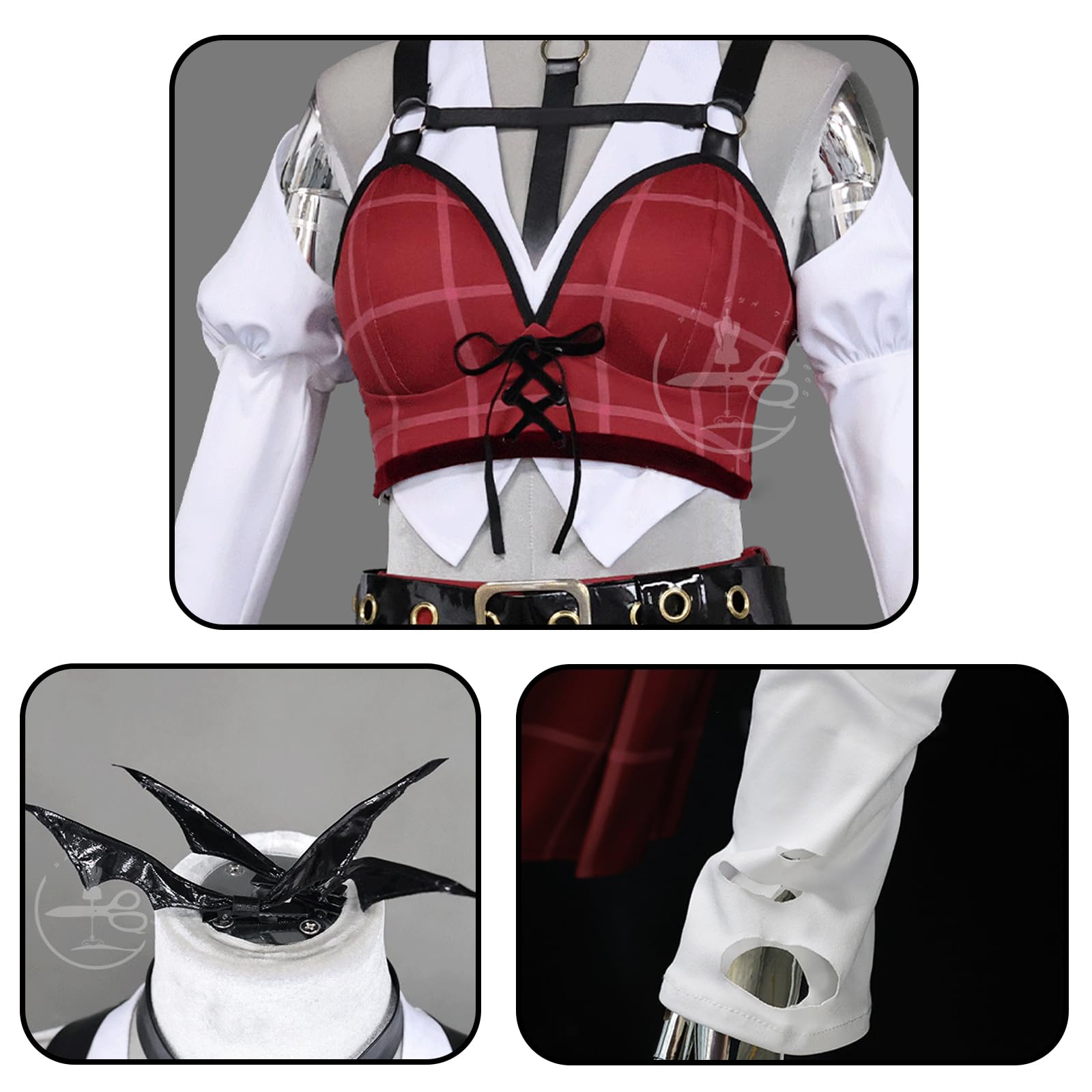 Amazon.co.jp: コスプレ衣装 【髪飾り、靴下付き】 フルセット 葛葉