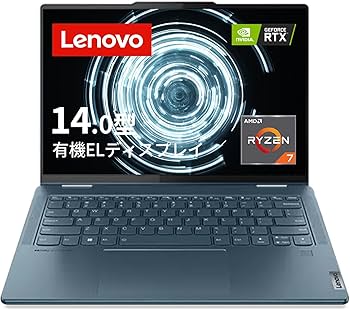 Amazon.co.jp: Lenovo Yoga 7 Gen 8 ノートパソコン (14.0インチ 2.8K