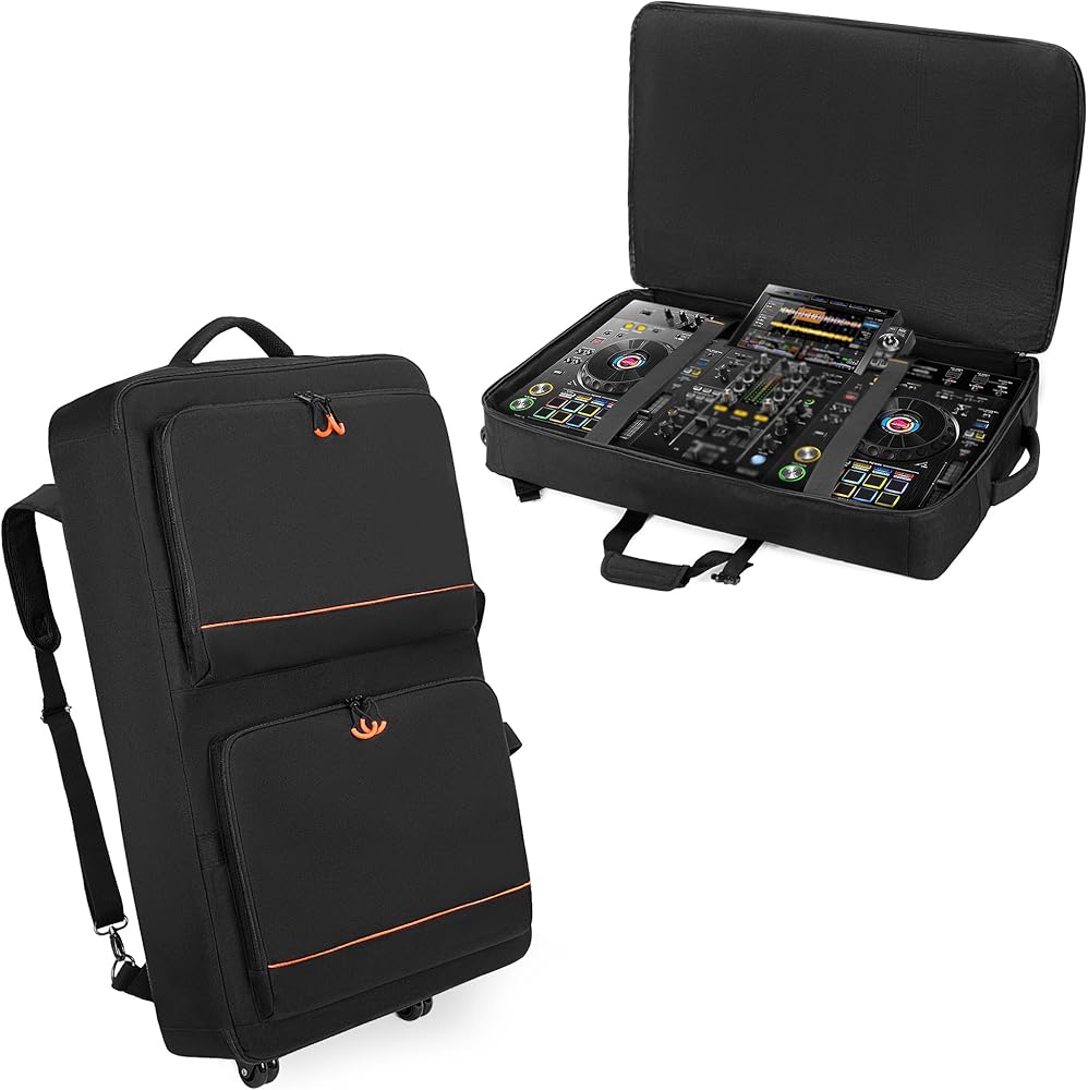 Amazon.com: Rexmica DJ Controller Bag Backpack with Wheels