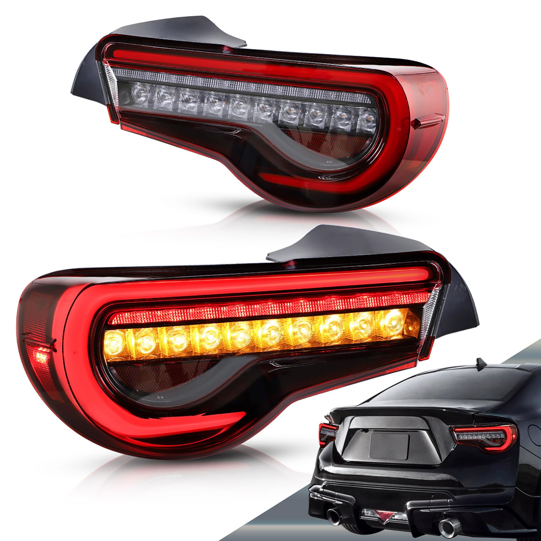 Amazon | VLAND トヨタ 86 ZN6 テールランプ スバル BRZ ZC6 テール