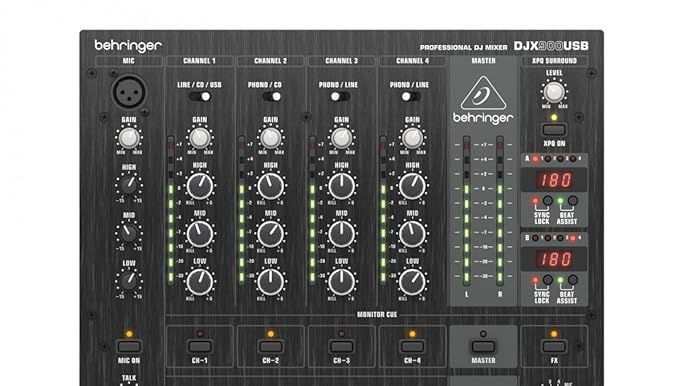 Amazon.com: Behringer PRO MIXER DJX900USB Professional 5 Channel