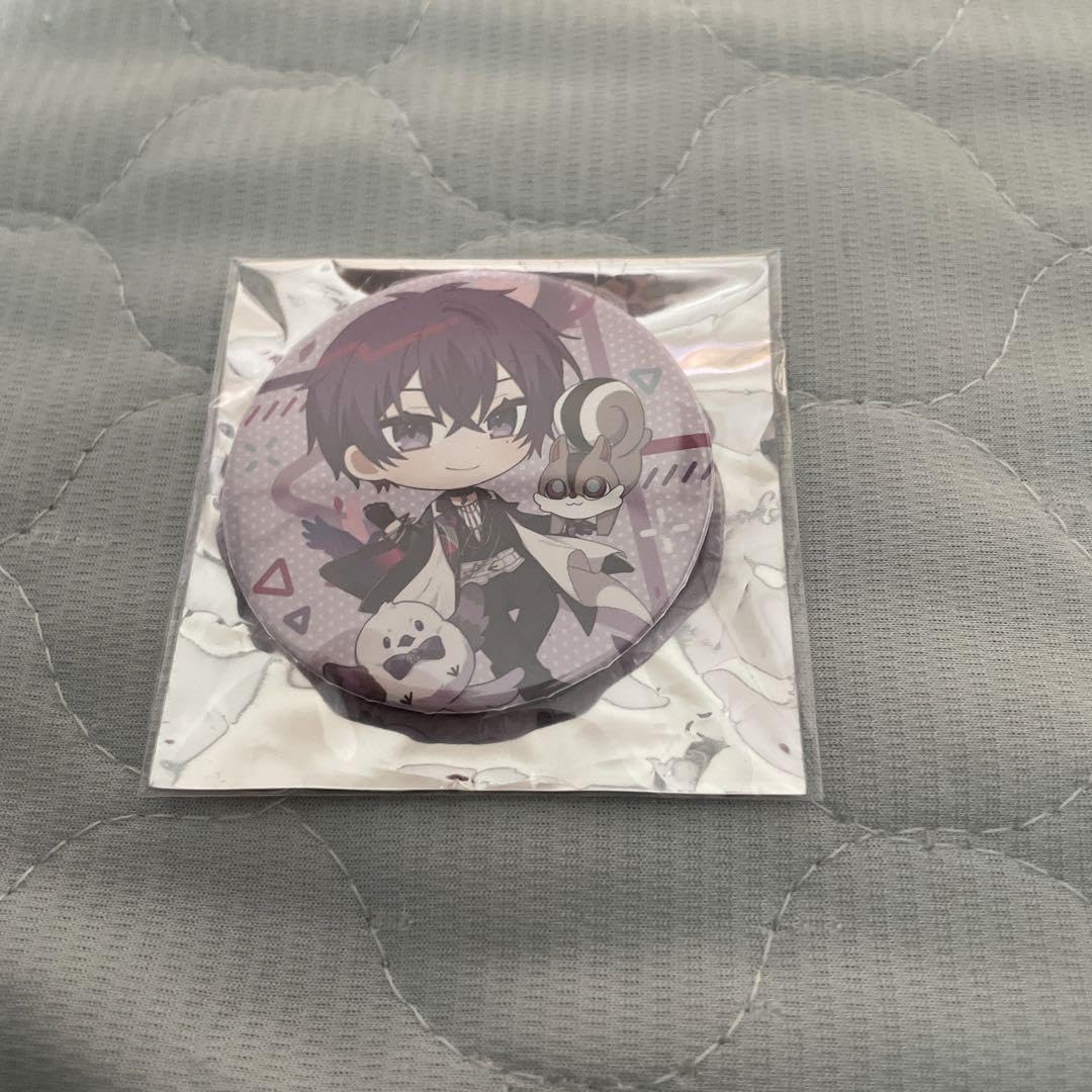 Amazon.co.jp: 志麻ワン 志麻 デフォ 缶バッジ 缶バ violet シマエナガ