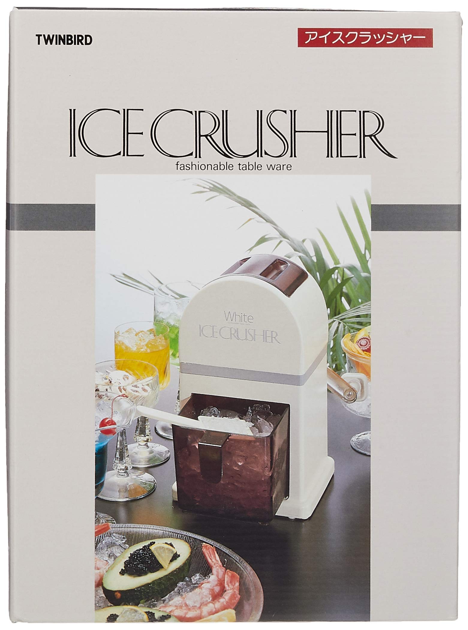 Amazon｜TWINBIRD アイスクラッシャー CI-3546｜手動かき氷器