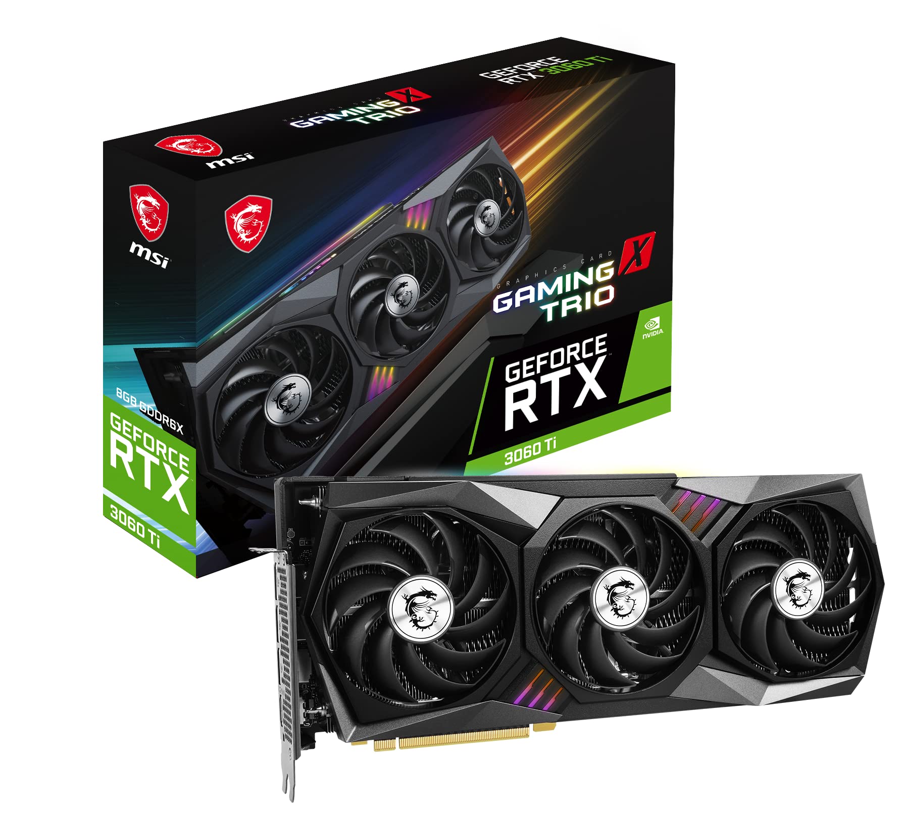 Amazon | MSI GeForce RTX 3060 Ti Gaming X Trio 8GD6X ゲーミング