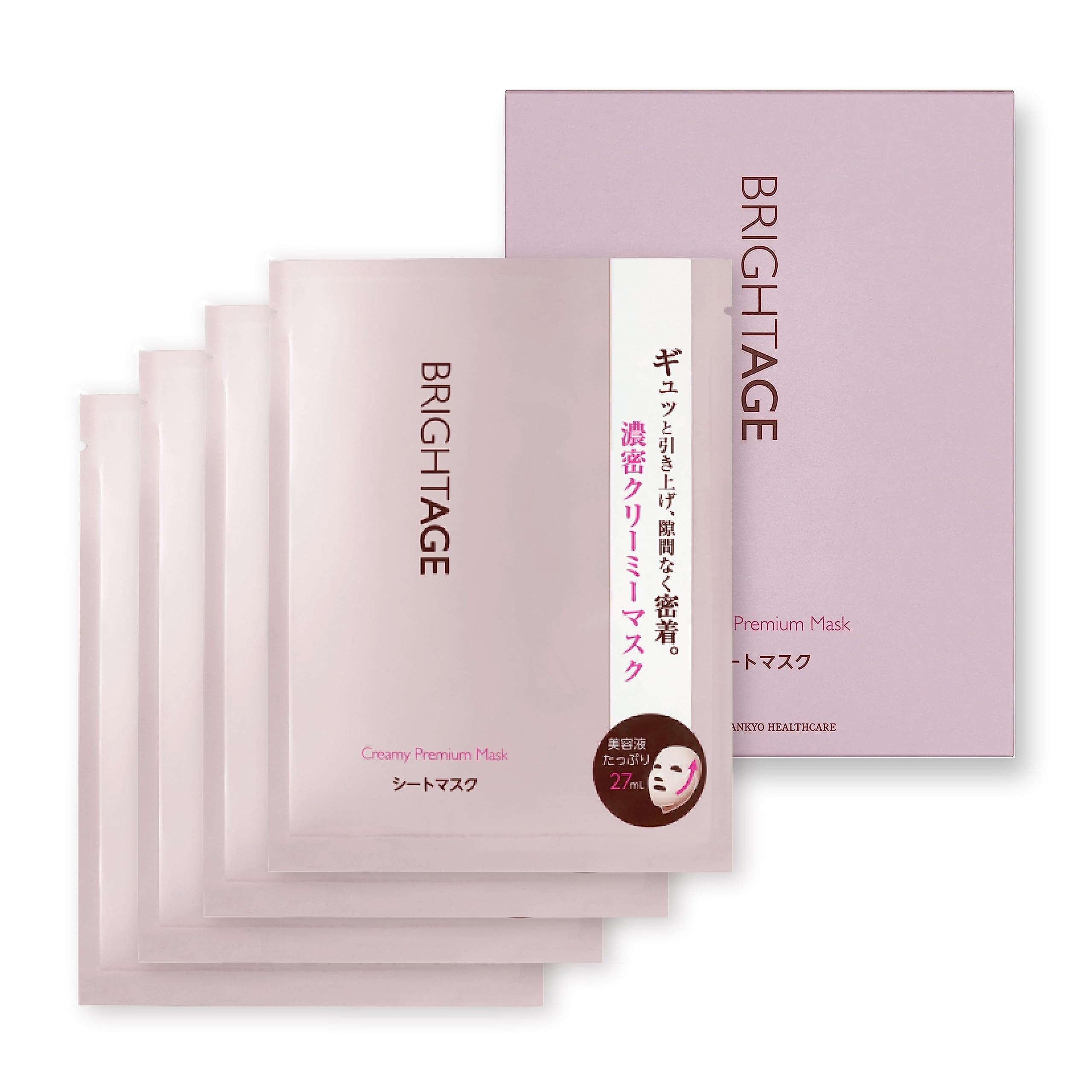 Amazon.co.jp: 【 シートマスク 】クリーミープレミアムマスク 年齢肌