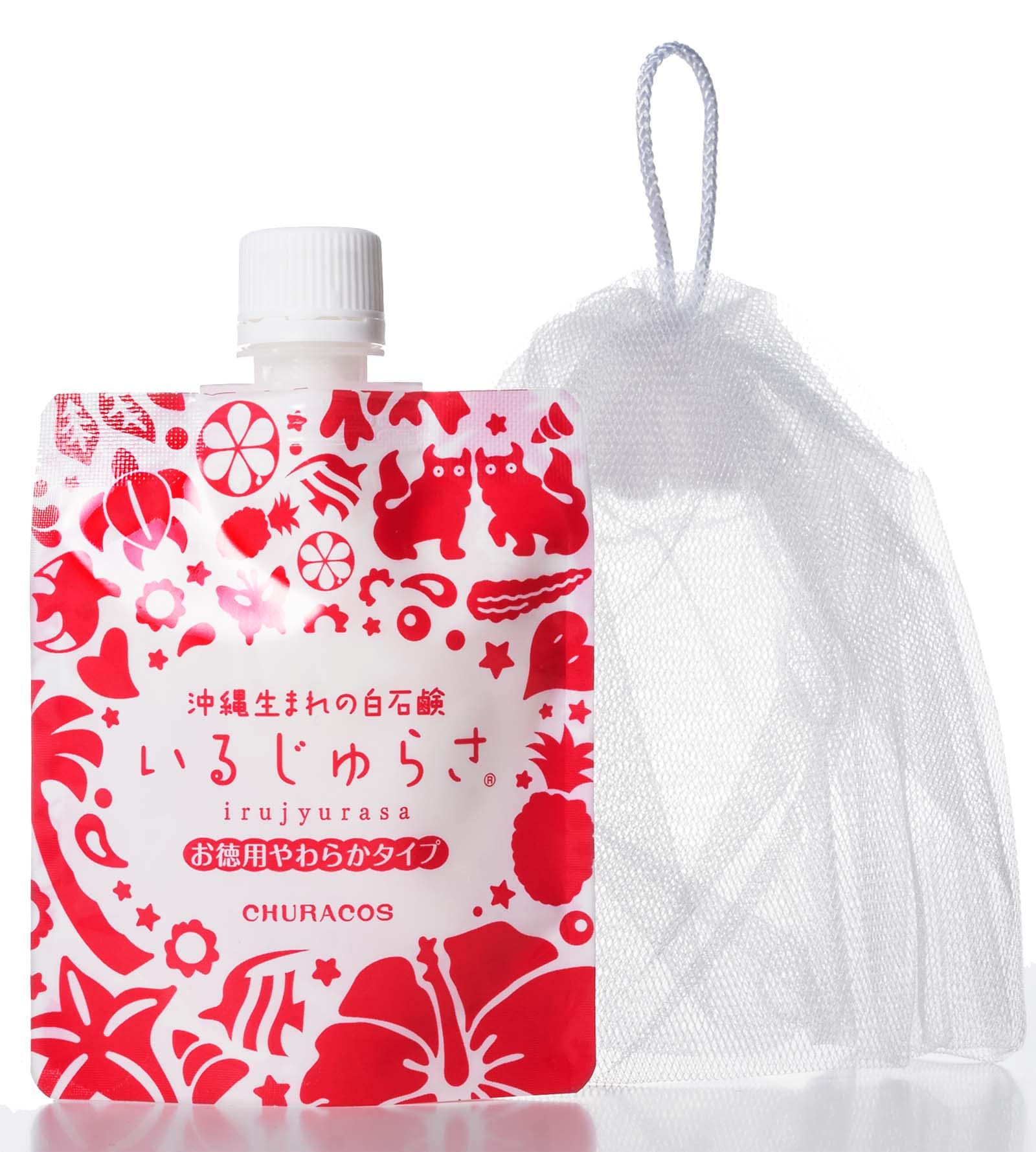 Amazon | いるじゅらさ (120g×1個) 専用プレミアム泡だてネット 付き