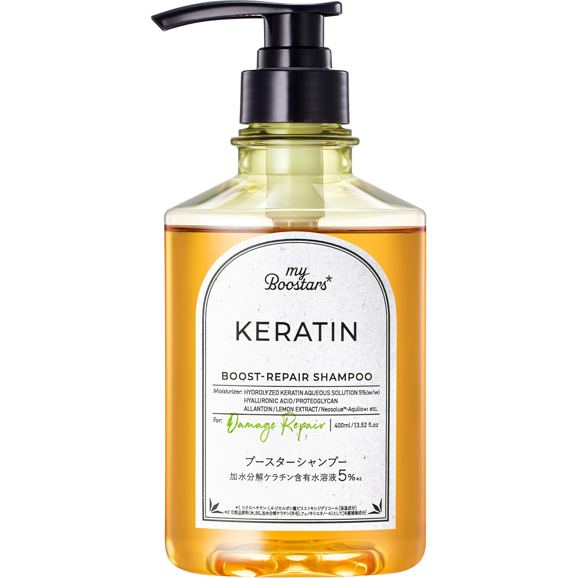 Amazon | My Boostars マイブースターズ 【ケラチンシャンプー】 本体