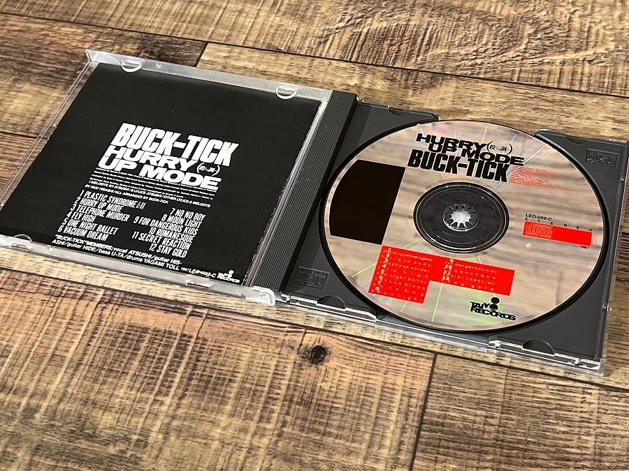 Amazon.co.jp: 送無 激レア 87年 BUCK-TICK バクチク HURRY UP MODE