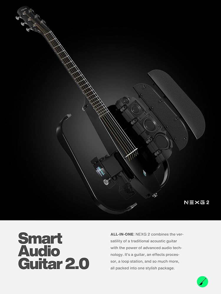 Amazon.com: Enya NEXG 2 Basic Acoustic-Electric Guitar Carbon