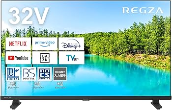 Amazon | REGZA 32インチ Airplay ネット動画対応 ハイビジョン V35N