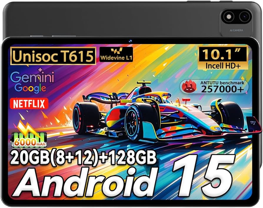 Amazon.com : Alphawolf Lpad2S Android 15 Tablet 10 inch,20GB (8+