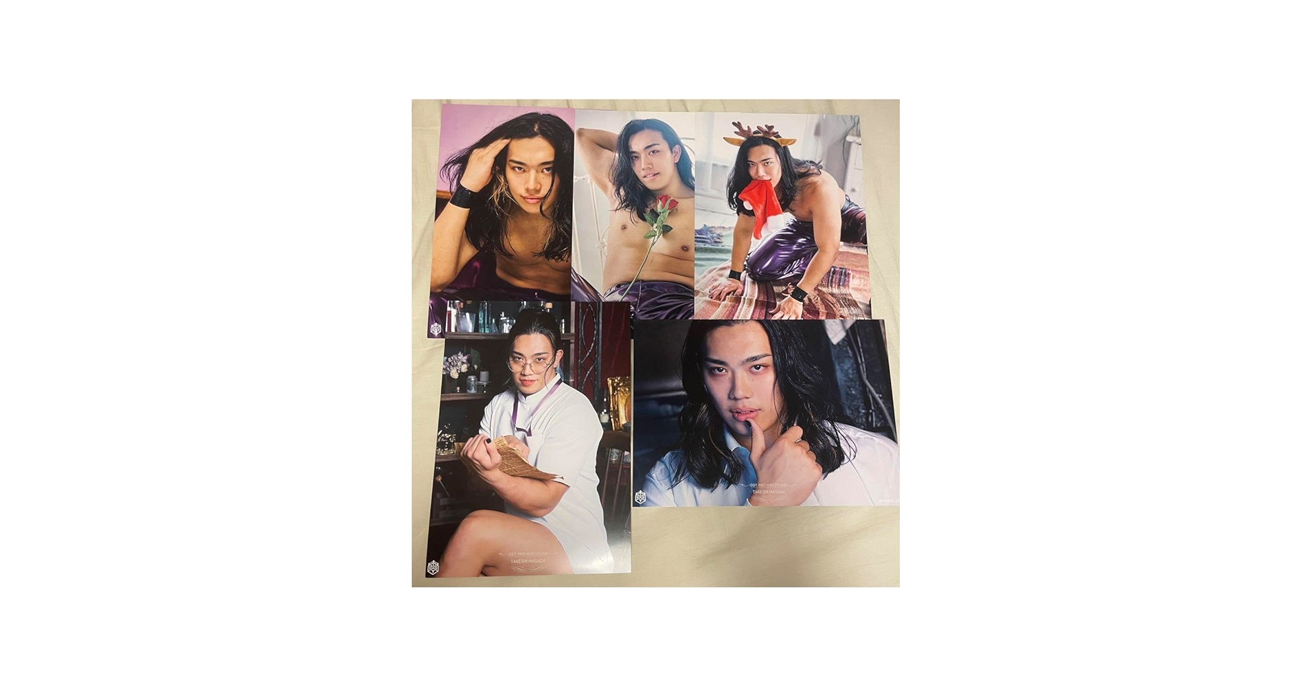 Amazon.co.jp: DDTプロレス 正田壮史選手 ポートレート5枚セット