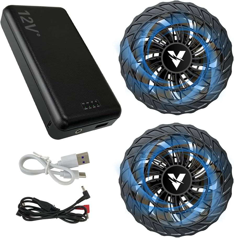 Amazon.co.jp: Voango 空調作業服 ファンバッテリーセット 2025新登場