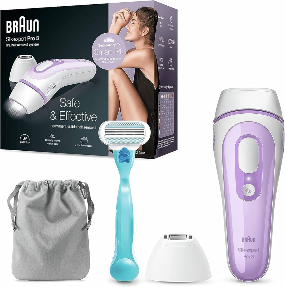 BRAUN Silk Expert Pro3 Pl3111 IPL, Tüy Alma Cihazı,Kablolu, Lazer