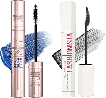 Amazon.co.jp: メイベリン マスカラ ウォータープルーフ スカイハイ 06