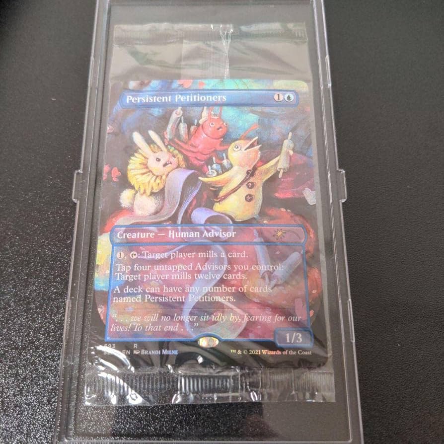 Amazon.co.jp: MTG Secret Lair しつこい請願者 No.593 foil : おもちゃ