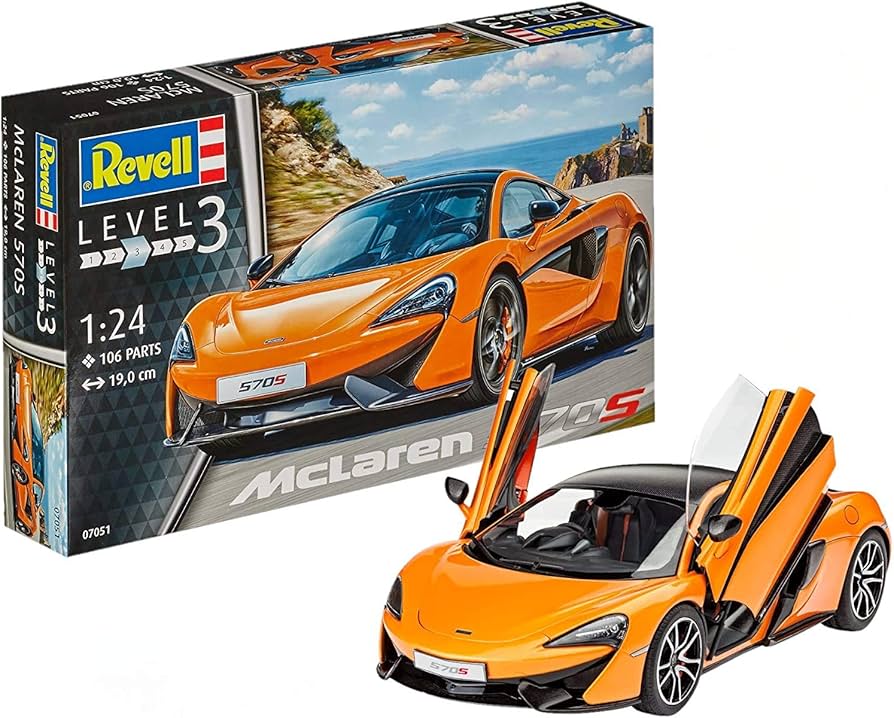Amazon | ドイツレベル(Revell) 1/24 マクラーレン 570S プラモデル