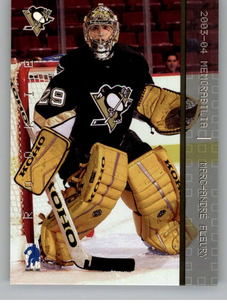 Amazon.com: 2003-04 Be A Player Memorabilia #183 Marc-Andre Fleury