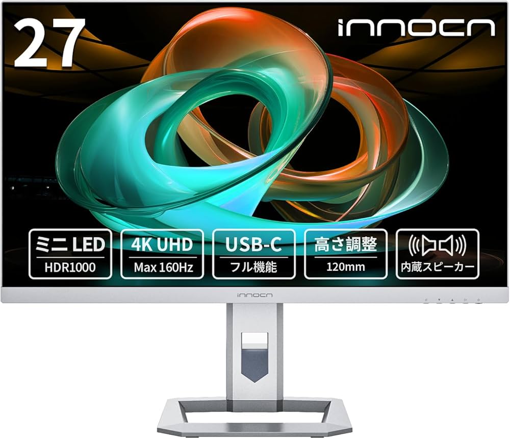 Amazon.co.jp: INNOCN 27インチ 4K ミニLEDモニター 3840x2160 UHD