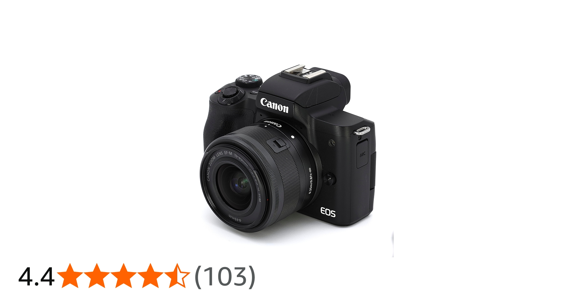 Amazon | Canon ミラーレス一眼カメラ EOS Kiss M2 標準ズームレンズ