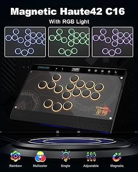 Amazon.com: Haute42 Leverless Controller Arcade Stick: Magnetic