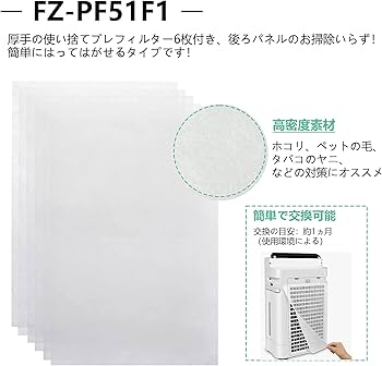 Amazon.co.jp: kc-g50 kc-e50 kc-f50 50 互換フィルター セット 空気