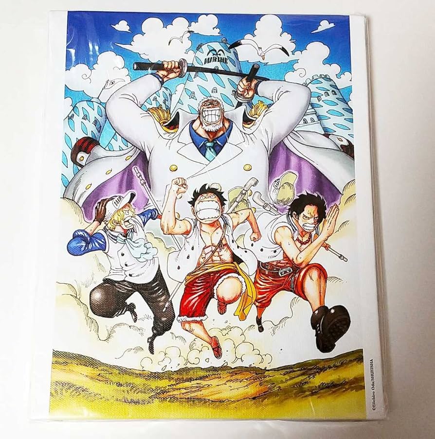 Amazon.co.jp: ルフィ エース サボ ガープ フルカラー アートボード