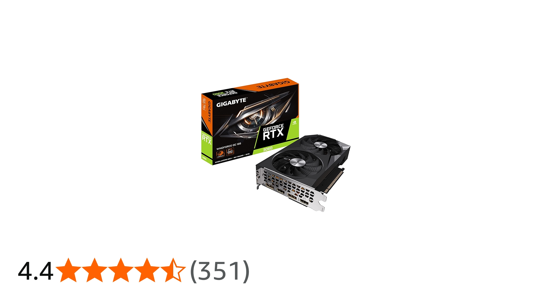 Amazon.in: Buy GIGABYTE NVIDIA GeForce RTX 3060 WINDFORCE OC 12GB