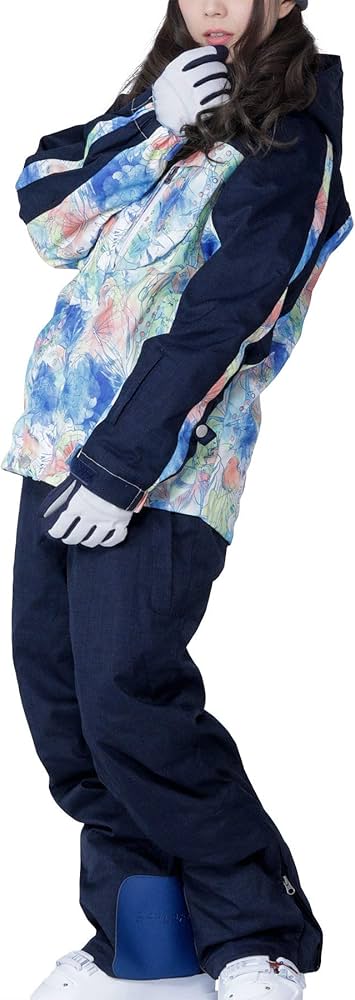 Amazon.co.jp: ScoLar(スカラー) スキーウェア レディース 上下セット