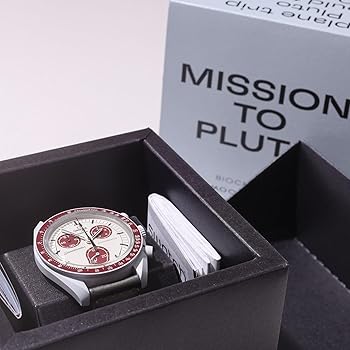 Amazon.co.jp: OMEGA × SWATCH Pluto ラッピング付き 正規品 オメガ