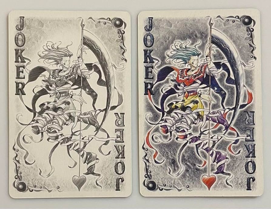 HUNTERXHUNTER 創刊50周年記念 ジャンプ展 ヒソカ トランプ