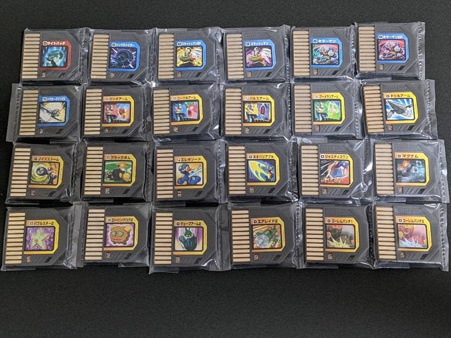 Amazon.co.jp: ロックマンエグゼ バトルチップ 24枚セット : おもちゃ