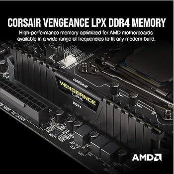 Corsair Vengeance LPX 8GB (1x8GB) DDR4 DRAM 2400MHz C16 (PC4-19200