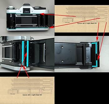 Amazon | Anchor LLC Canon AE-1用モルト貼り替えキット 黒 | フィルム