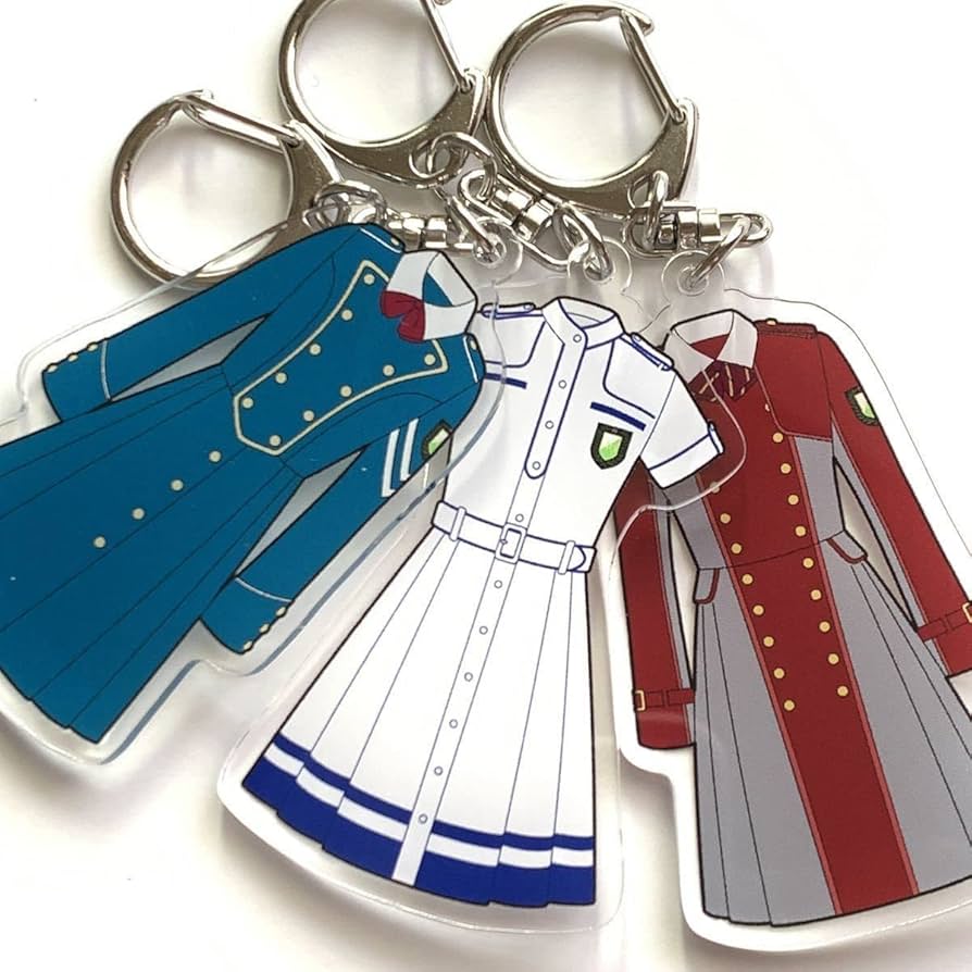 Amazon.co.jp: 欅坂46 平手友梨奈 衣装キーホルダー 3点セット 日向坂