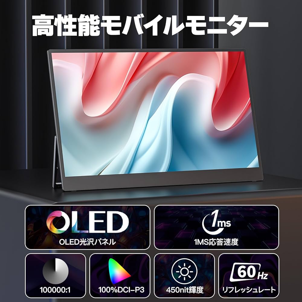Amazon.co.jp: 【Amazon限定ブランド】VisionOwl モバイルモニター