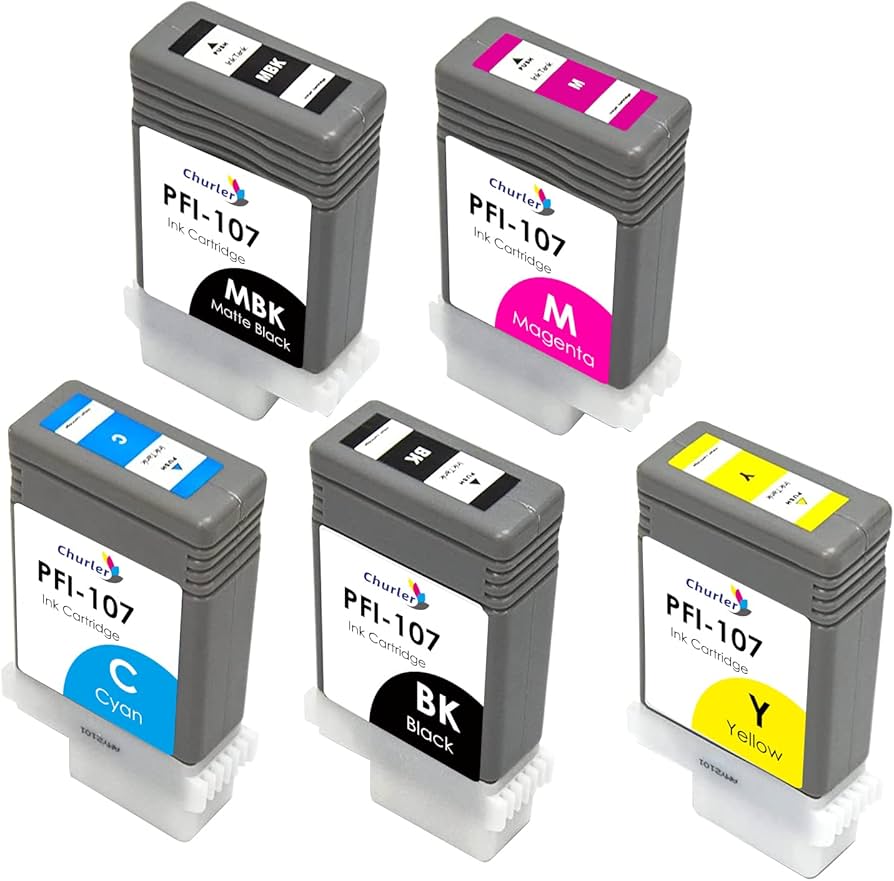 Amazon.co.jp: PFI-107 PFI 107 130ml インクタンク 対応機種: Canon