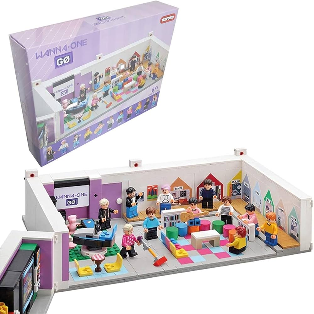 Oxford Wanna One Go Zero Base Building Kit (890 Pieces) Including